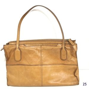 HOBO Original Tan Leather Handbag  FOR LESLIE